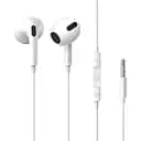 Навушники Baseus Encok 3.5mm lateral in-ear Wired Earphone H17 білі