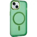 Чохол Epik TPU+PC Lily with MagSafe для Apple iPhone 14, 6.1 Army Green