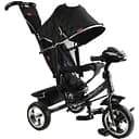 Триколісний велосипед Best Trike 6588 / 62-403 з музичною панеллю чорний