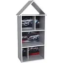 Детский домик-полка H 2020-16-2 BMW для хранения книг и игрушек серый