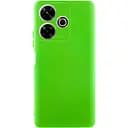 Чехол Getman TPU Liquid Silk Full Camera для Xiaomi Redmi 13 4G/Poco M6 4G Салатовый/Neon Green