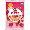 Каша вівсяна AXA з вершками, малиною та полуницею 60 г