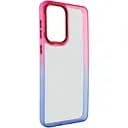 Чехол TPU+PC Fresh sip series для Motorola Moto E13 Синий / Розовый