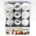 Набір ялинкових прикрас, C67466, 24 шт.