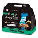 Сухой корм для пожилых и малоактивных собак happyOne Mediterraneum Lights & Senior Fresh Meat беззерновой 3 кг