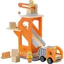 Дерев'яний набір Viga Toys Підйомний кран і самоскид (51616)