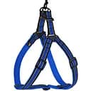 Шлея для собак Bronzedog Mesh Стандарт, розмір L, 58-71х2,5 см, синя