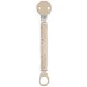 Клипса для пустышки Suavinex Wonderland с тканевой лентой бежевая (402831)