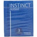 Презервативы латексные Instinct с пузырьками со смазкой 3 шт.