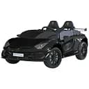 Электромобиль детский M 6026EBLRS-2 2 места 24V черный с пультом и музыкой