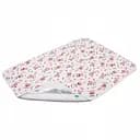 Многоразовая непромокаемая пеленка Эко Пупс Soft Touch Premium Счастливый медвежонок 70х50 см розовая