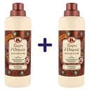 Набор: Парфюмированный кондиционер для стирки Tesori d'Oriente Византия черная роза и лабданум 760 мл 2 шт.
