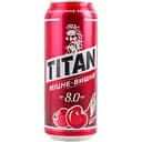 Пиво Чернігівське Titan міцне світле Вишня 8% 0.5 л з/б