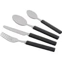 Набор столовых приборов Ardesto Gemini Spoleto черный 16 шт. (AR1916S)
