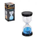 Пісочний годинник на 5 хв. скло 4,5*9,5см X2-04