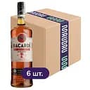 Упаковка рому Bacardi Spiced 40% 6 л (1 л х 6 шт.)
