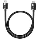 Кабель Baseus High Definition Series DP 8K to DP 8K Adapter Cable 2 м Cluster DisplayPort to DisplayPort Чорний