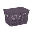 Корзина Violet House Ажур Plum, 7 л, фиолетовый (0402 №2 Ажур PL с/кр. 7 л)