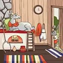 Картина за номерами ArtCraft Коза-дереза 40x40 см (15102-AC)