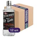 Упаковка горілки особливої Nemiroff Originals 40% 8.4 л (0.7 л х 12 шт.)