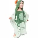 Рушник - пончо бавовна велюр/махра Lovely Svi дитячий, 60х60 см Зелений (9061231488970)