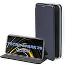Чехол-книжка BeCover Exclusive для Tecno Spark 20 (KJ5n) Deep Blue (711241)