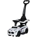 Дитяча каталка-толокар Bambi Bambi Racer M 5785-1 - комфорт і безпека для малюка, біла