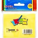 Стикеры для заметок Bambi A4-Y 100 листов 76x101 мм желтые