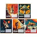 Набір зошитів Kite NASA А5 в лінійку 12 аркушів 25 шт. (NS24-234)