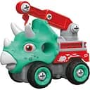 Машинка-конструктор Otamanko Трицератопс кран Голубой/красный