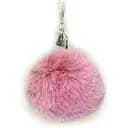 Брелок Yes з пушком Powder Fluffy, 9 см, попелясто-рожевий (558115)