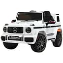 Електромобіль дитячий Джип M 4179EBLR-1 2 мотори 12V 16000 об хв до 25 кг білий