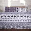 Комплект постельного белья MirSon Ranforce Elite 17-0654 Reindeer 2x143x210 см (2200009610349)