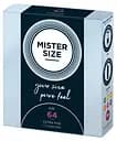 Презервативи Mister Size 64, 3 шт