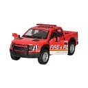 Металевий інерційний пікап Ford F-150 SVT Raptor Supercrew Police/Fire 5", відкриваються двері