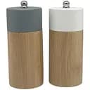 Набор блинов для соли и перца Ardesto Midori 35 мл 2 предмета серый и белый (AR1411B)