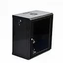 Шафа 12U 600х350х640 мм ШГВ акрилове скло чорний