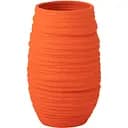 Кашпо J-Line оранжевого цвета 22х40 см (43016)
