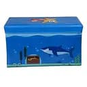 Складной короб-органайзер C 68853 из картона и ткани 59.5 × 31 × 35.5 см