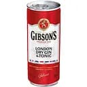 Напiй алкогольний Gibson's London Dry Gin & Tonic 5% 0.25 л