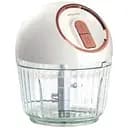 Подрібнювач Sokany SK-YM-7036 чоппер м'ясорубка блендер зі скляною чашею 2.5 л 750 Вт білий