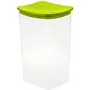 Ємність для сипучих продуктів зі салатовою кришкою 1.9 л (1224-IH-салатовий)