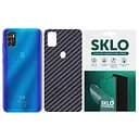 Захисна плівка SKLO Back (тил) Carbon для ZTE Blade V30 Vita Чорний