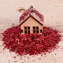 Снег искусственный Novogod'ko 80 г красный (974178)