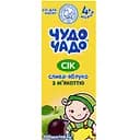 Сок Чудо-Чадо Сливово-яблочный с мякотью, сахаром и витамином С, 200 мл