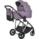 Универсальная коляска 2 в 1 El Camino ME 1190 Coil Grape Pink с рюкзаком, дождевиком и москитной сеткой
