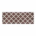 Коврики кухонные Lovely Svi с эффектом памяти - антискользящие - водонепроницаемые эргономичные, 44x119x 1 см Коричневые (160822)