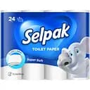 Туалетная бумага Selpak трехслойная 24 рулона