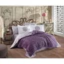 Комплект постельного белья Hobby Exclusive Sateen Marcella евростандарт сиреневий (68107)
