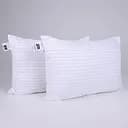 Набор подушек MirSon №0126 Сolor Fun Line Stripe White Silk 2 шт. белый (2200011158198)